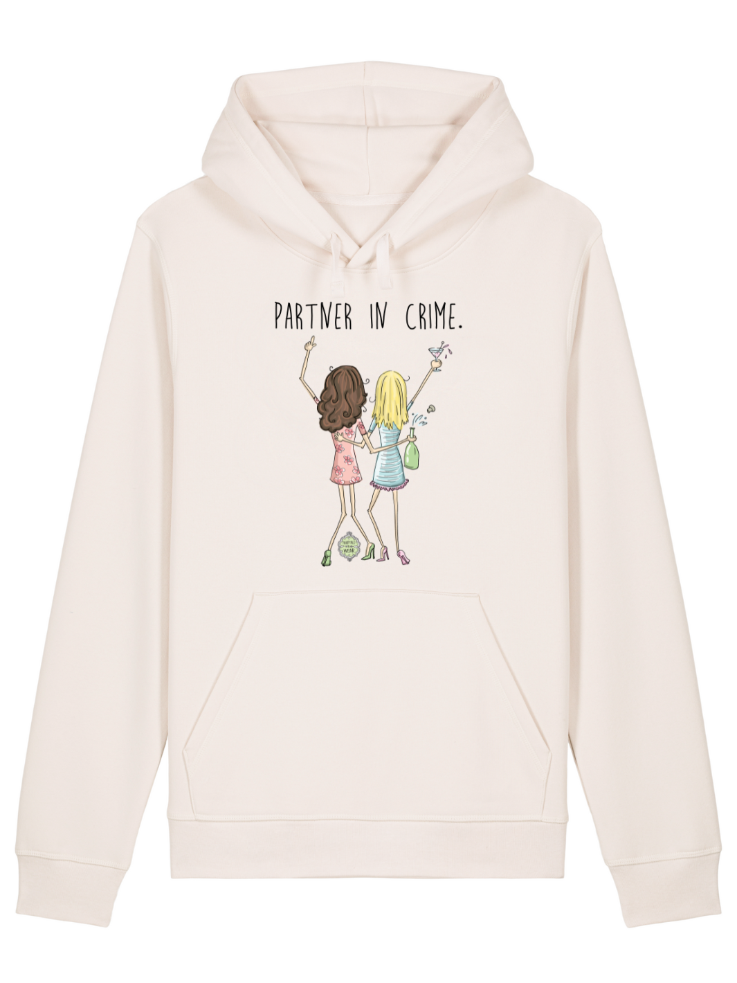 Partner in crime  - Unisex Premium Organic Hoodie