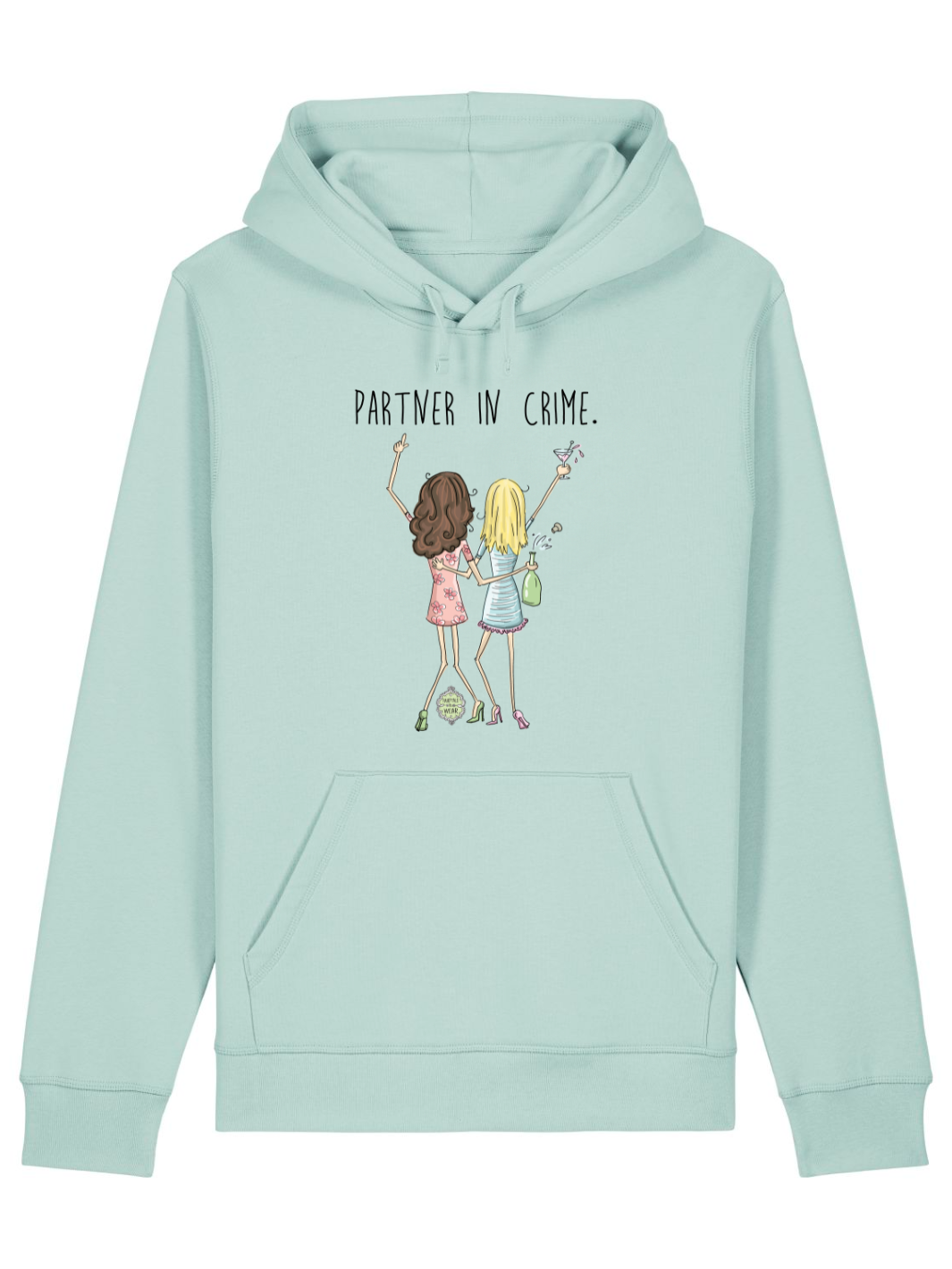 Partner in crime  - Unisex Premium Organic Hoodie