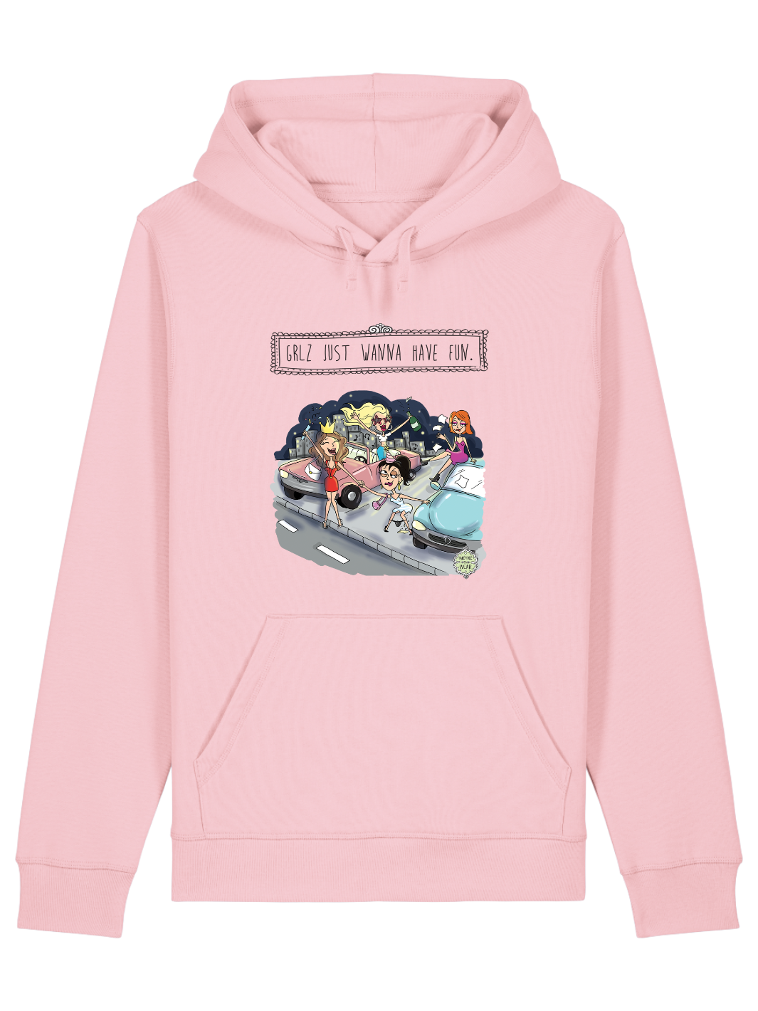 Grlz just wanna have fun  - Unisex Premium Organic Hoodie