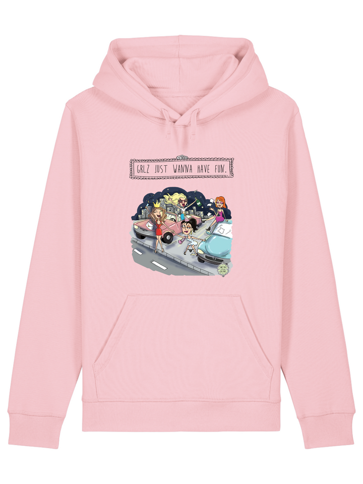 Grlz just wanna have fun  - Unisex Premium Organic Hoodie