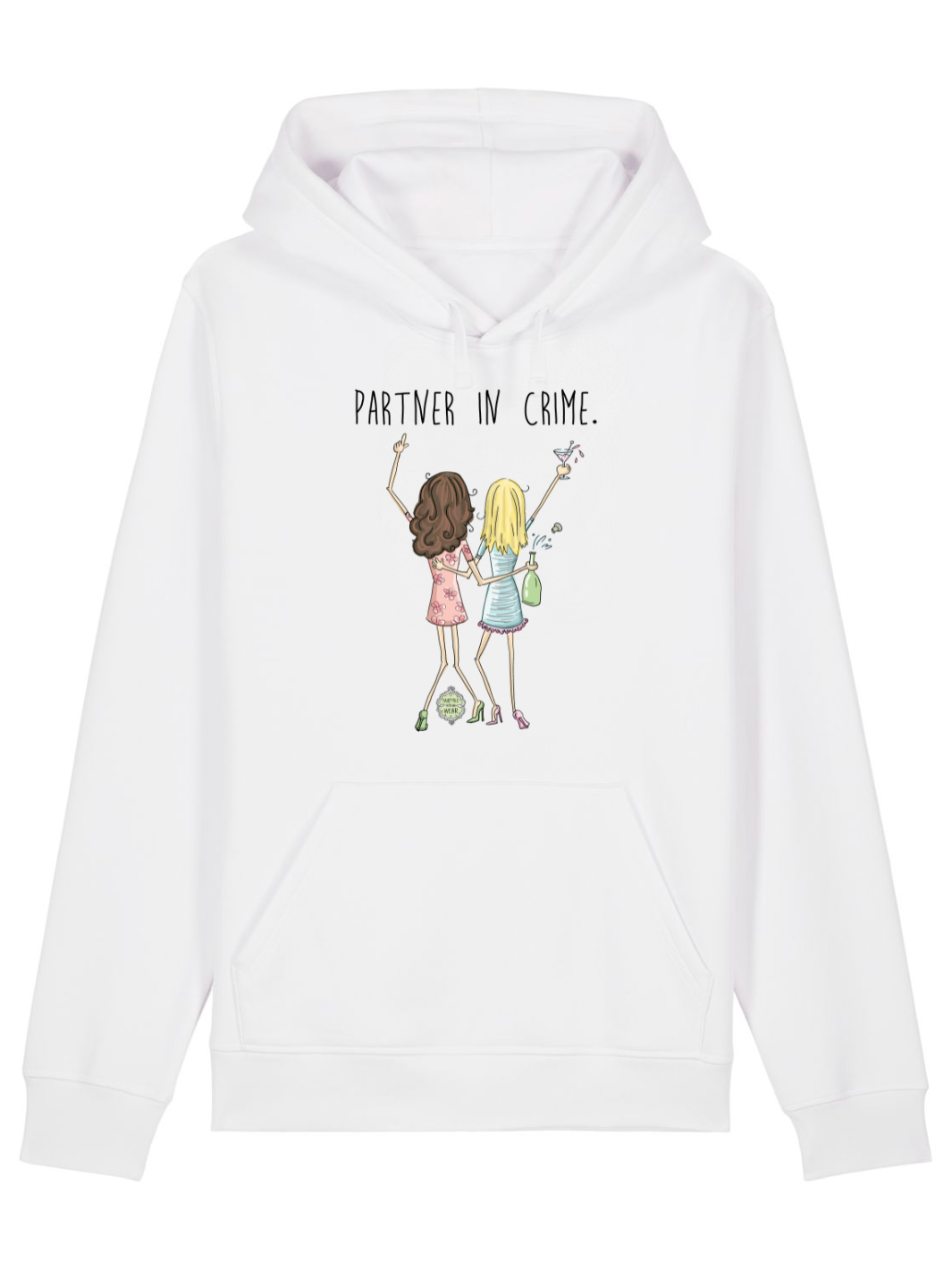 Partner in crime  - Unisex Premium Organic Hoodie