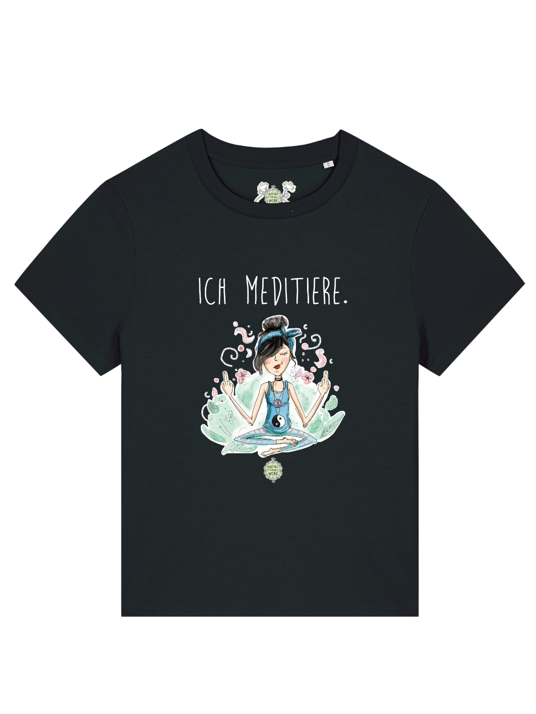 ICH MEDITIERE - 100% Bio, Premium T-Shirt