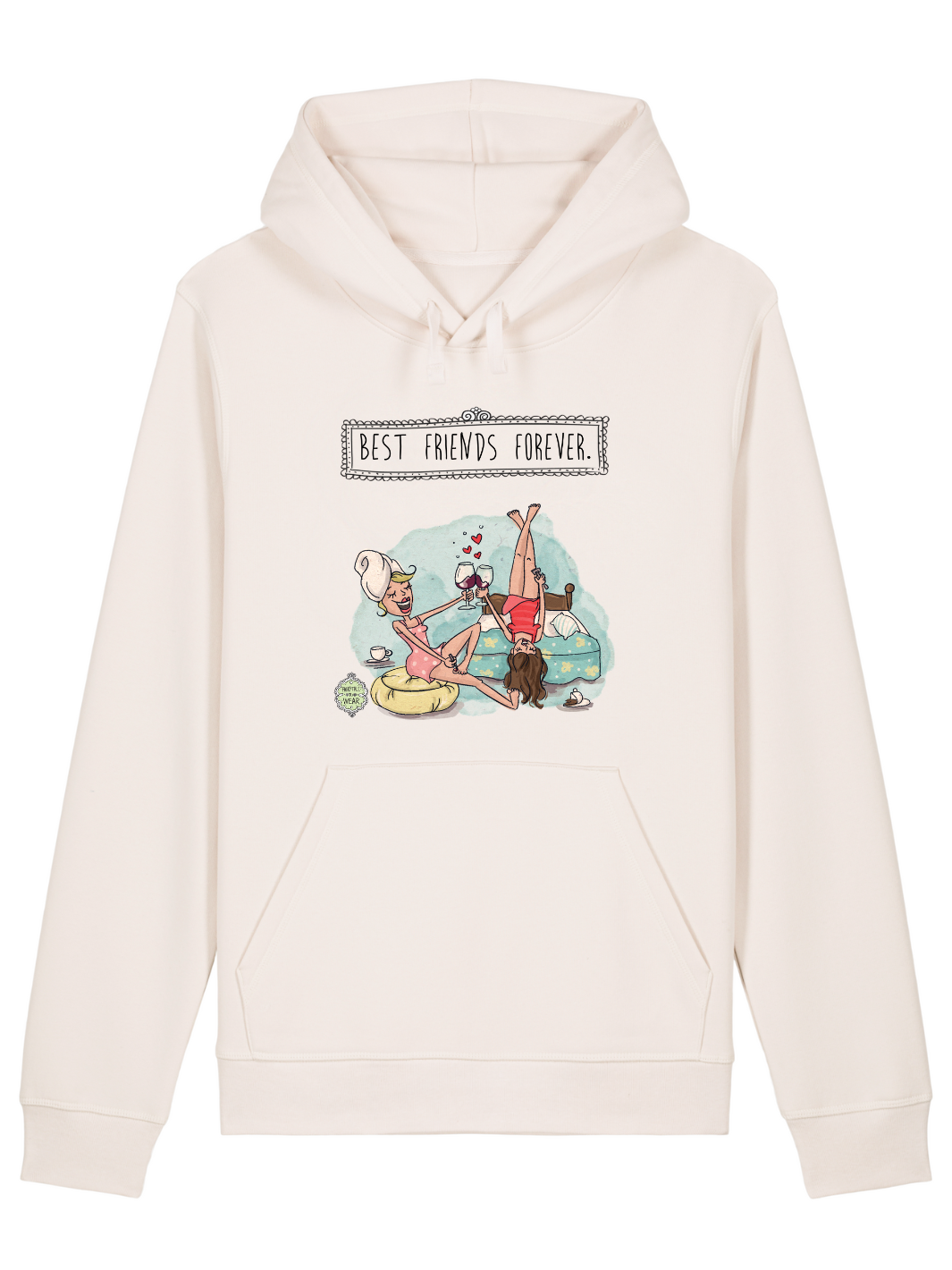 Best friends forever BFF  - Unisex Premium Organic Hoodie