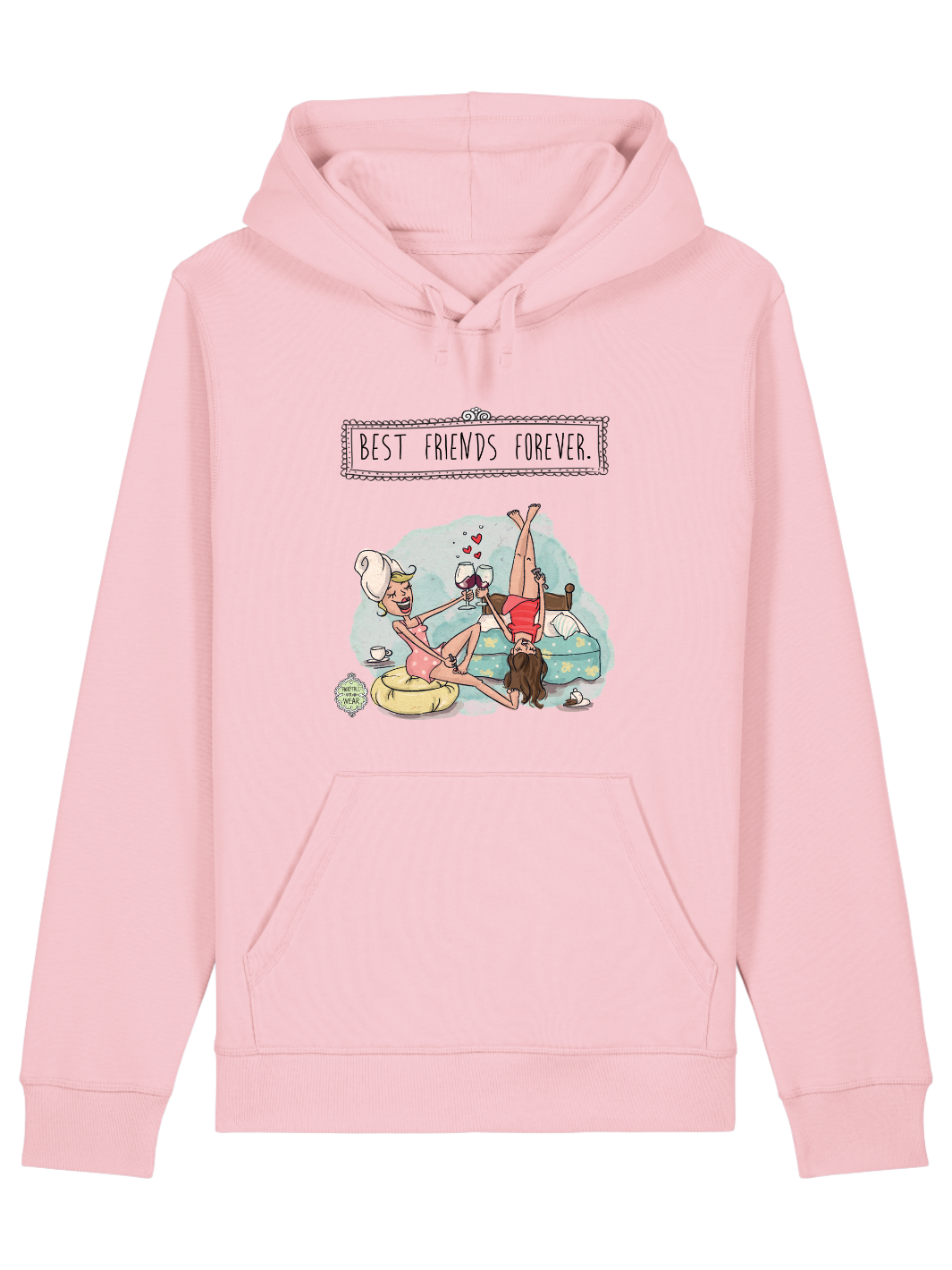 Best friends forever BFF  - Unisex Premium Organic Hoodie