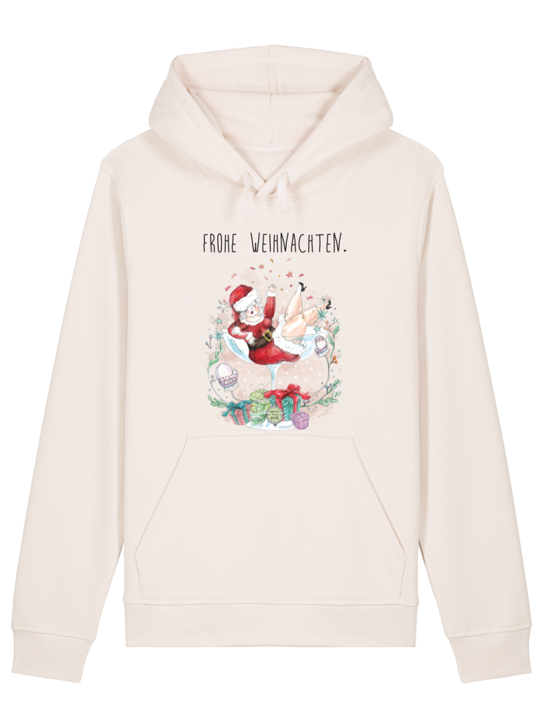 FROHE WEIHNACHTEN (SIE) - Bio Premium Unisex Hoodie