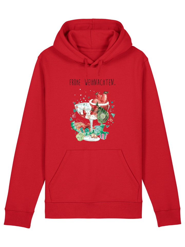 FROHE WEIHNACHTEN (SIE) - Bio Premium Unisex Hoodie