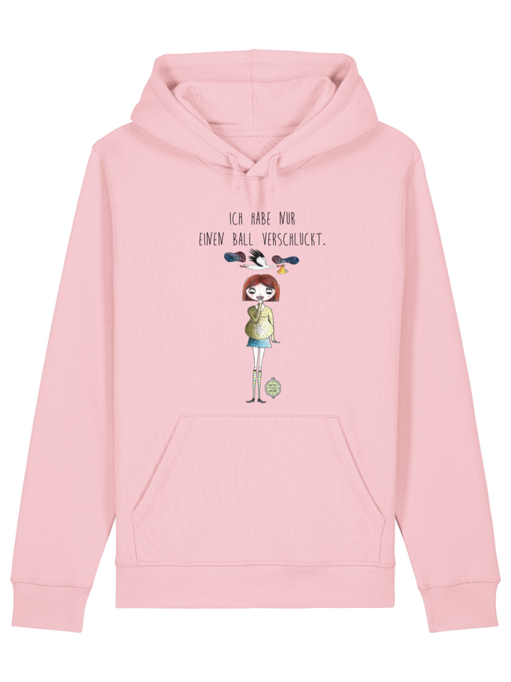 Ich habe nur einen Ball verschluckt  - Unisex Organic Hoodie