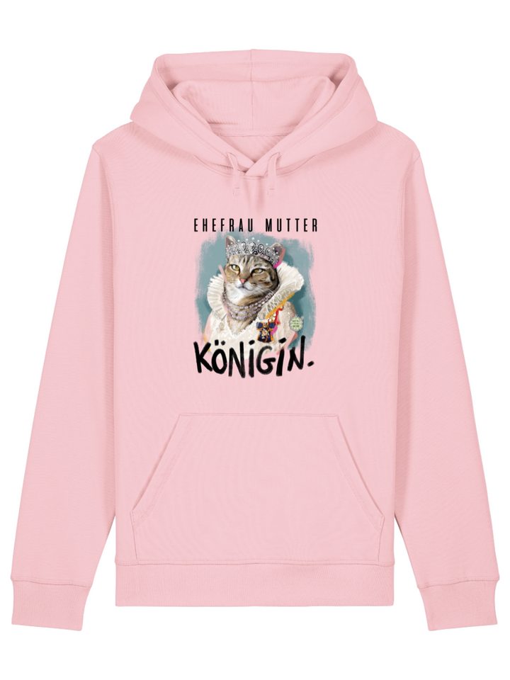 Ehefrau, Mutter, Königin  - Unisex Organic Hoodie