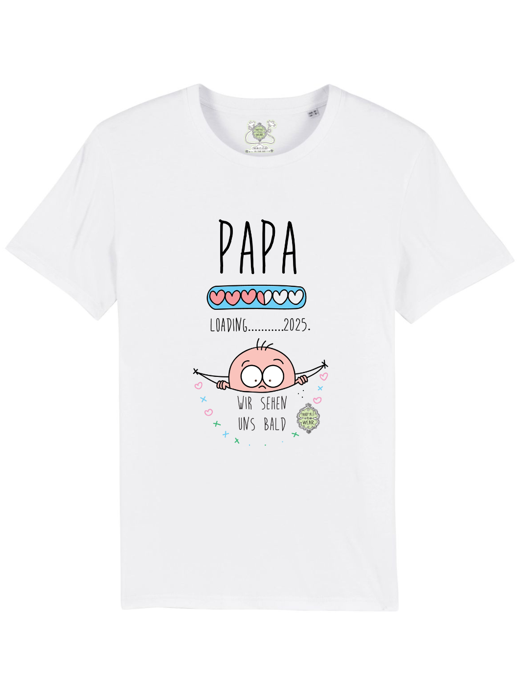 PAPA LOADING 2025 - 100% BIO, PREMIUM T-SHIRT