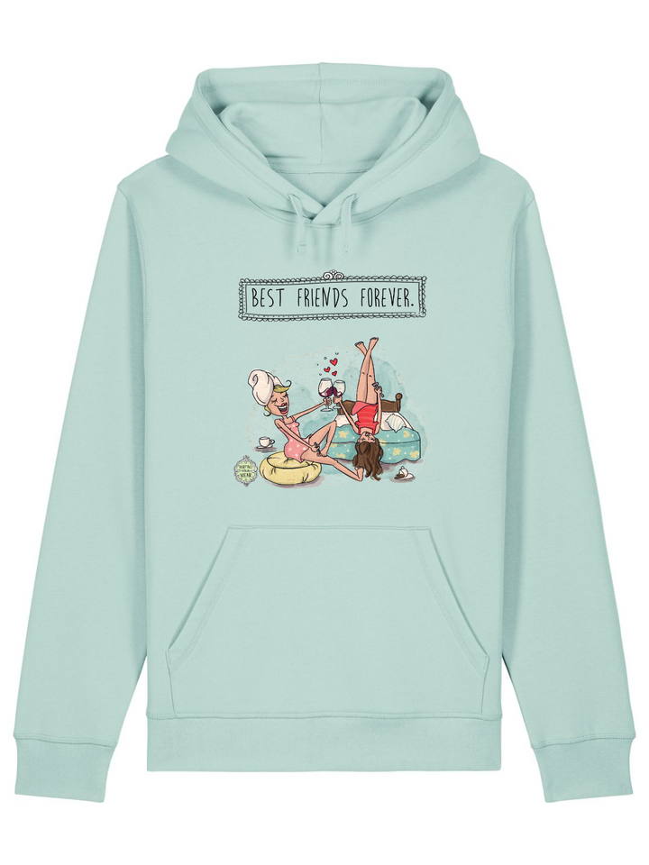 Best friends forever BFF  - Unisex Premium Organic Hoodie