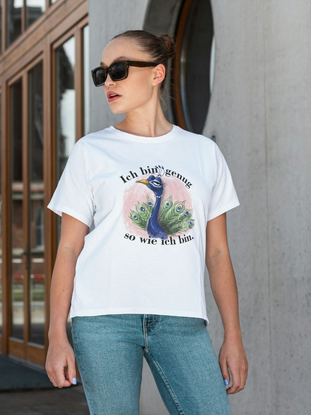 Ich bin genug, so wie ich bin - 100% Bio Premium T-Shirt