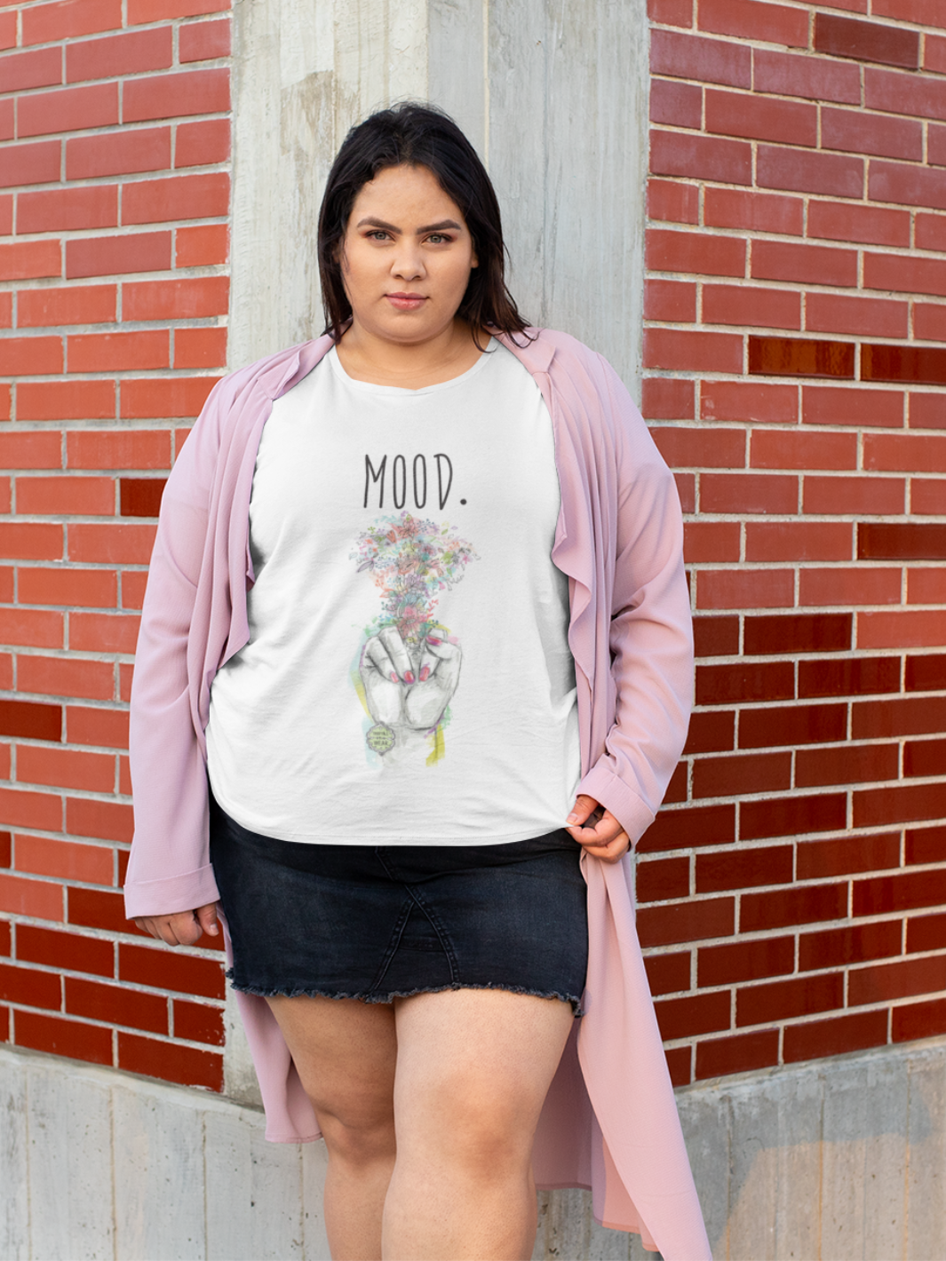 MOOD  - 100% Bio, Premium T-Shirt  - Damen Premium Organic Shirt