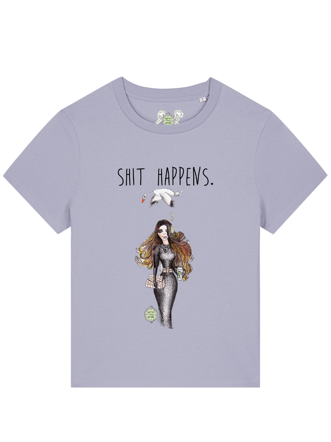 SHIT HAPPENS - 100% BIO, PREMIUM T-SHIRT