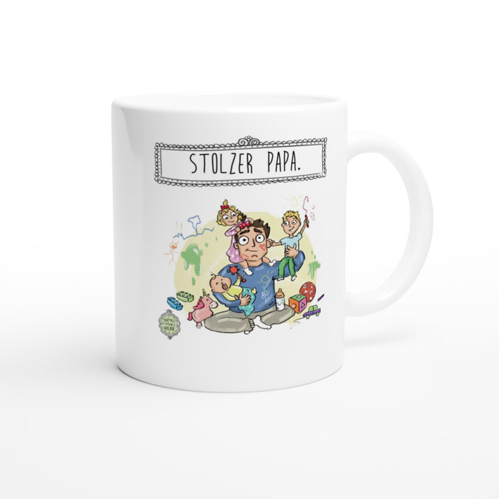 Stolzer Papa Tasse