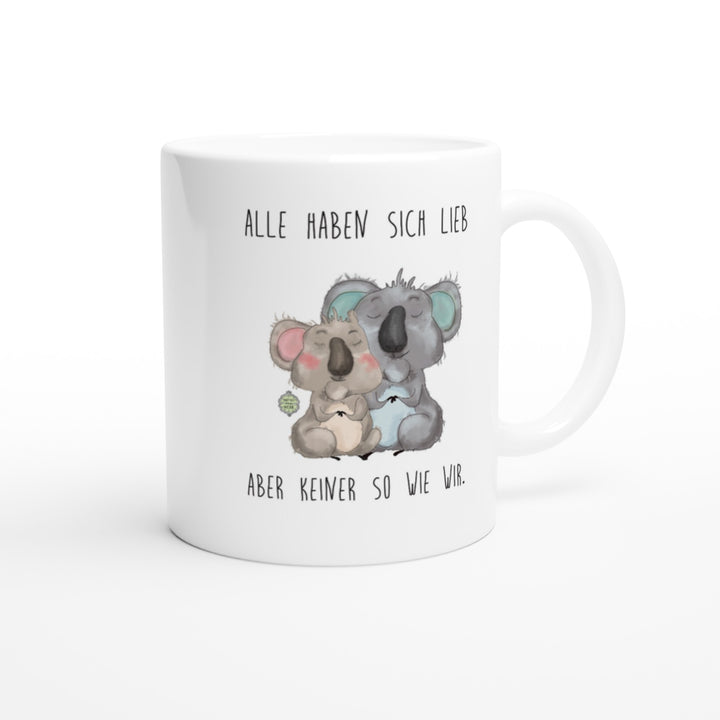 Alle haben sich lieb... Tasse