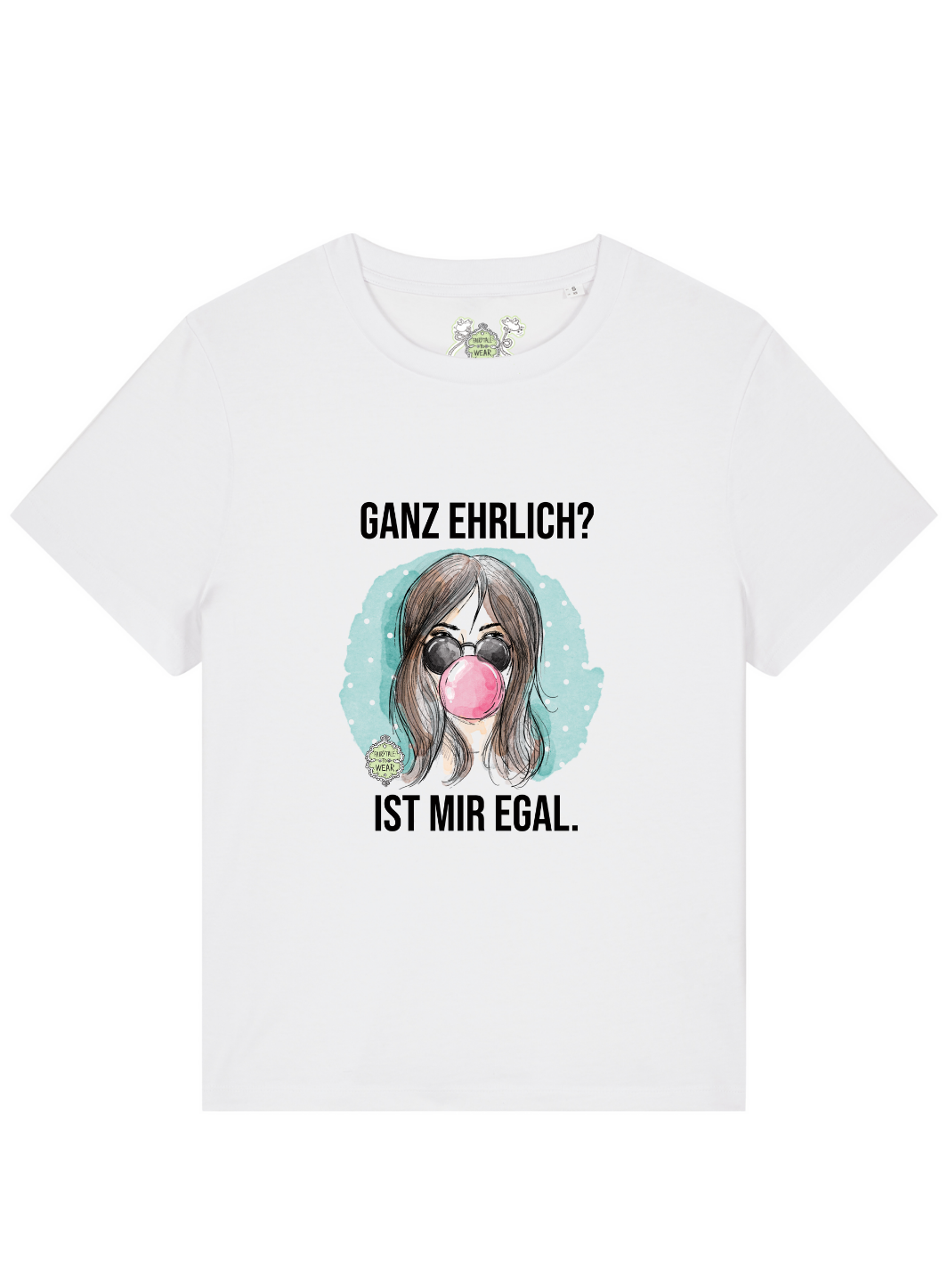 Ganz ehrlich ist mir egal NEU  -  100% Bio Premium T-Shirt
