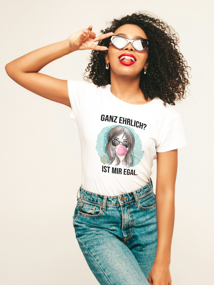 Ganz ehrlich ist mir egal NEU  -  100% Bio Premium T-Shirt