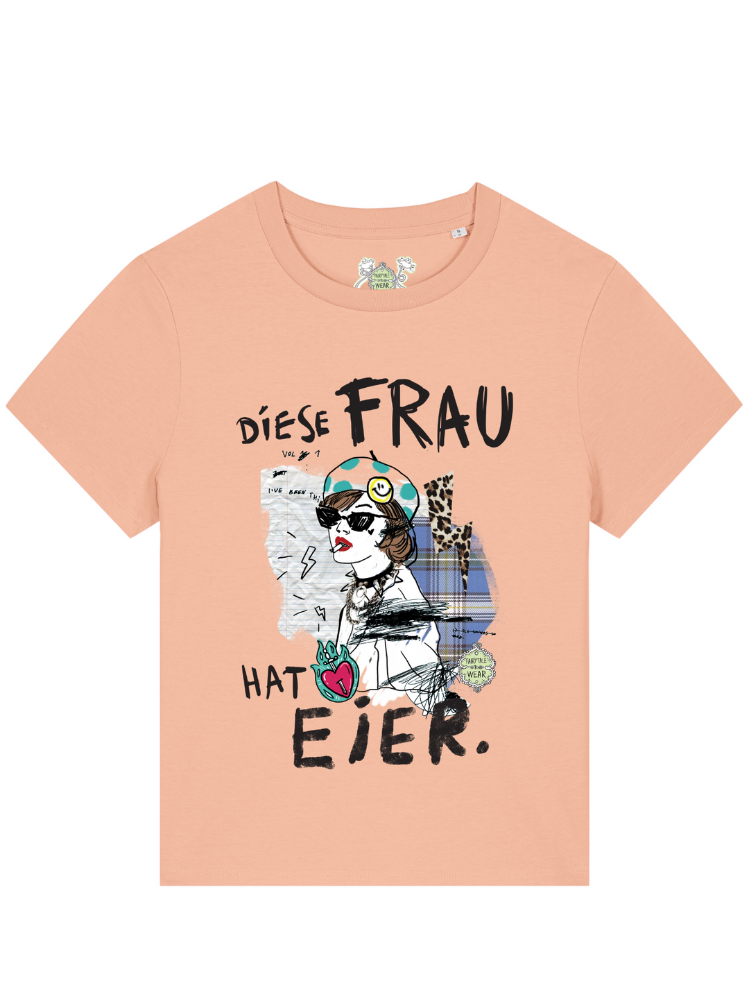 DIESE FRAU HAT EIER - 100% Bio, Premium T-Shirt