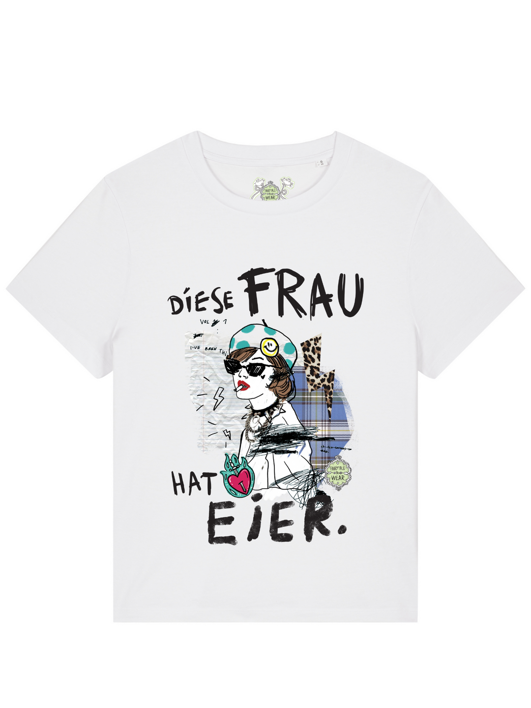 DIESE FRAU HAT EIER - 100% Bio, Premium T-Shirt