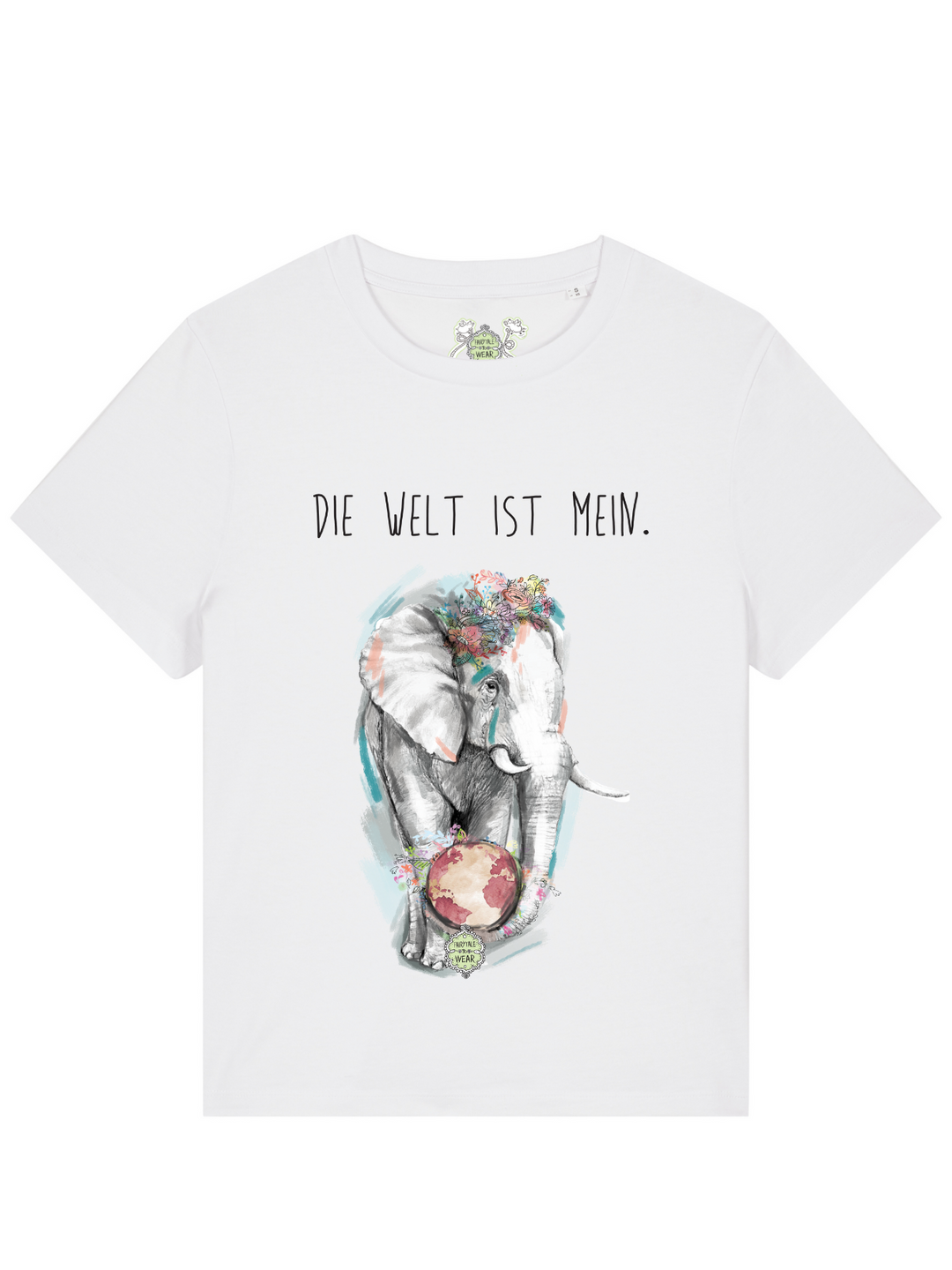 DIE WELT IST MEIN - 100% Bio, Premium T-Shirt