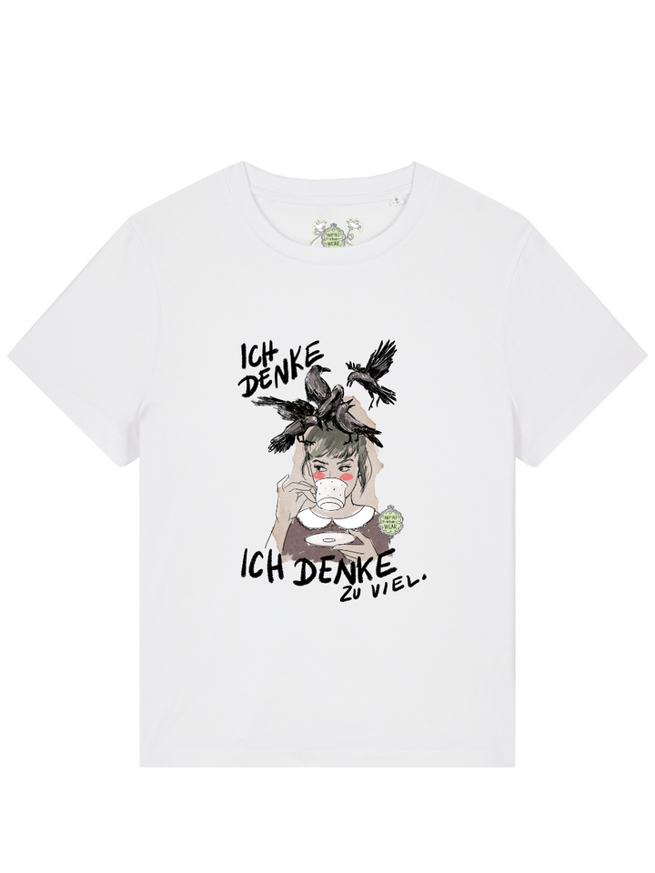 Ich denke, ich denke zu viel  - 100% Bio Premium T-Shirt