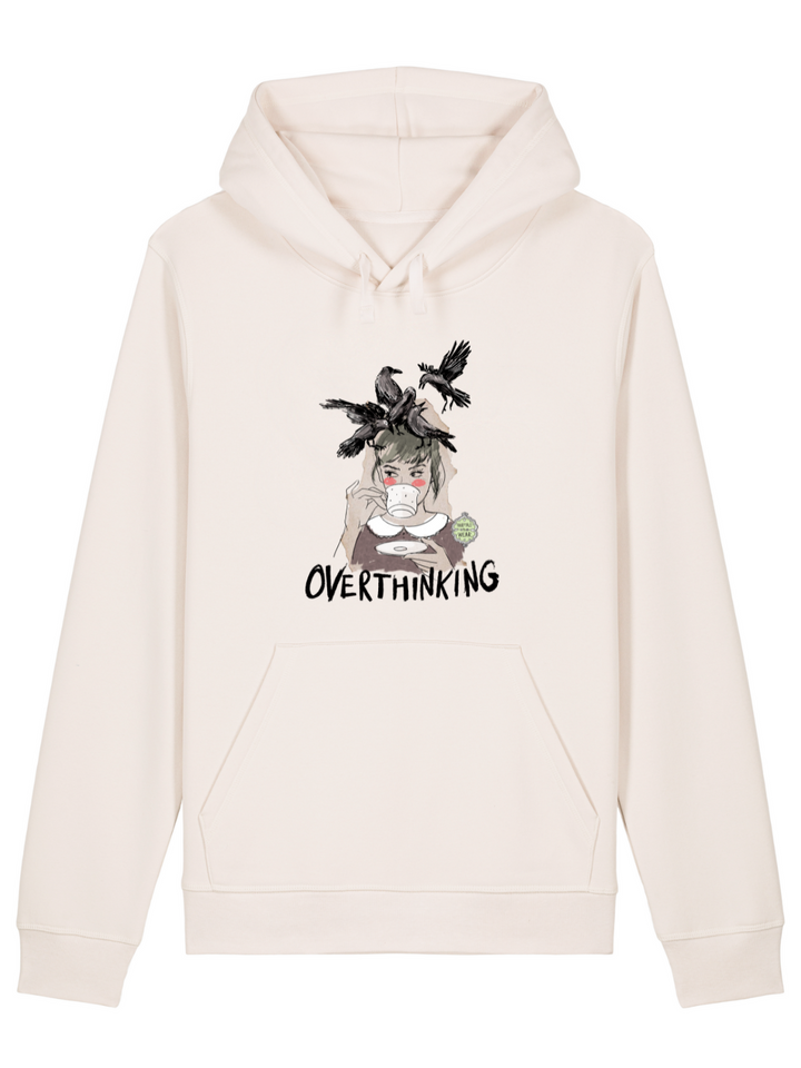 Overthinking  - Unisex Organic Hoodie