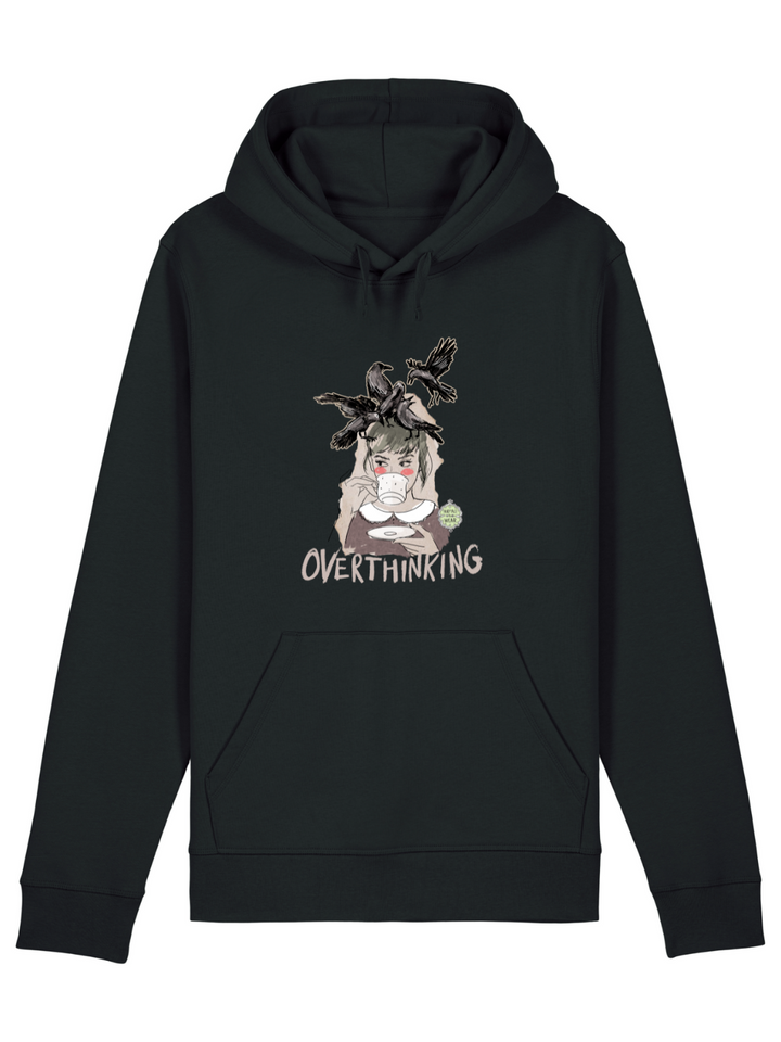 Overthinking  - Unisex Organic Hoodie