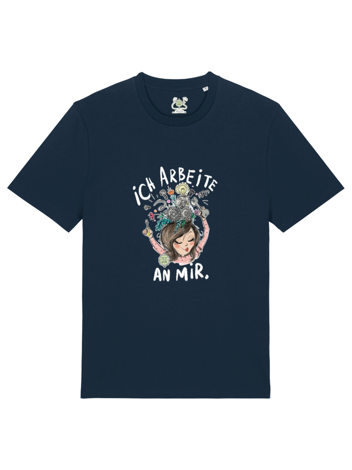 Ich arbeite an mir neues Design  - Premium Organic T-Shirt (Unisex Schnitt)