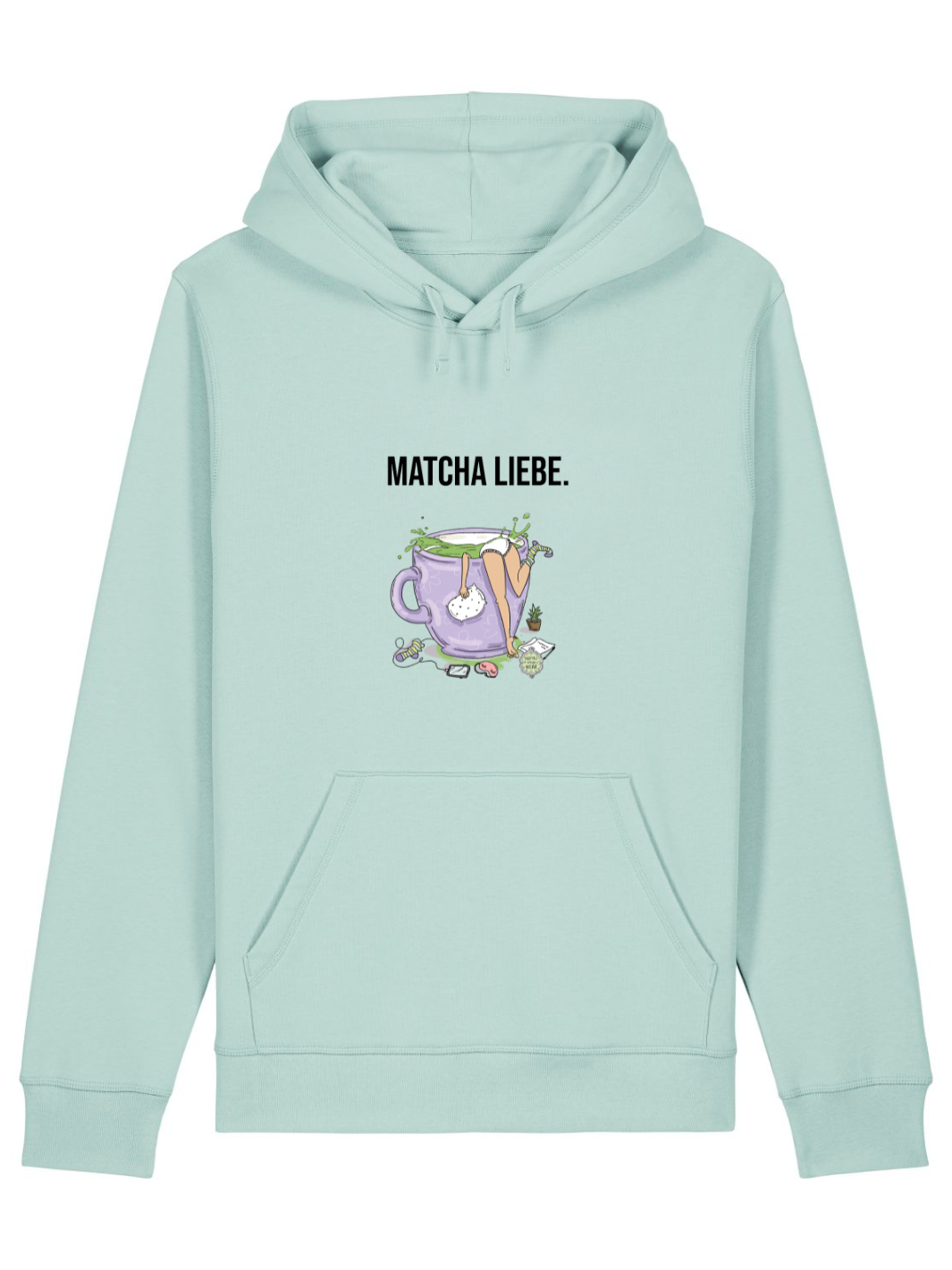 Matcha Liebe  - Unisex Organic Hoodie