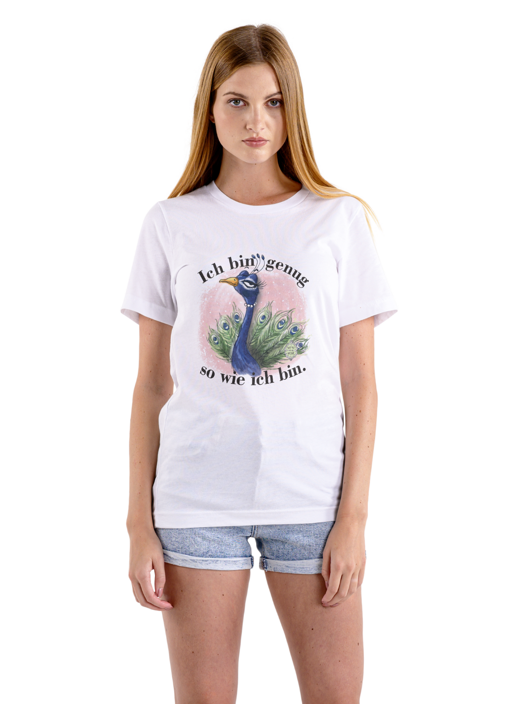 Ich bin genug, so wie ich bin  - Premium Organic T-Shirt (Unisex Schnitt)