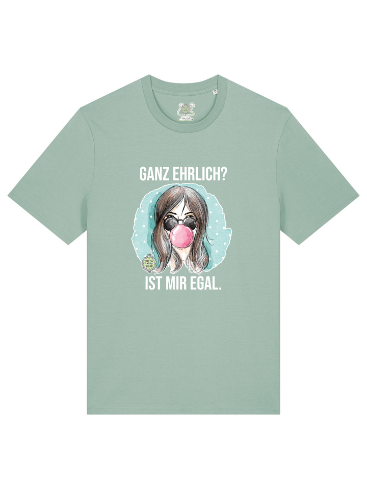 Ganz ehrlich, ist mir egal - Premium Organic T-Shirt (Unisex Schnitt)