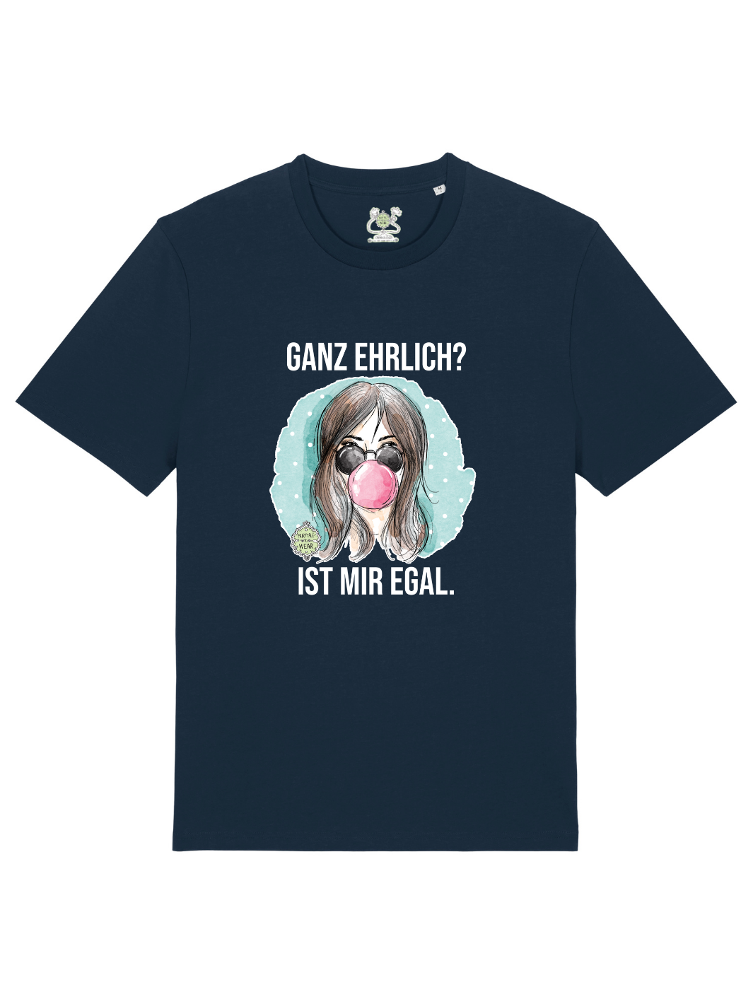 Ganz ehrlich, ist mir egal - Premium Organic T-Shirt (Unisex Schnitt)