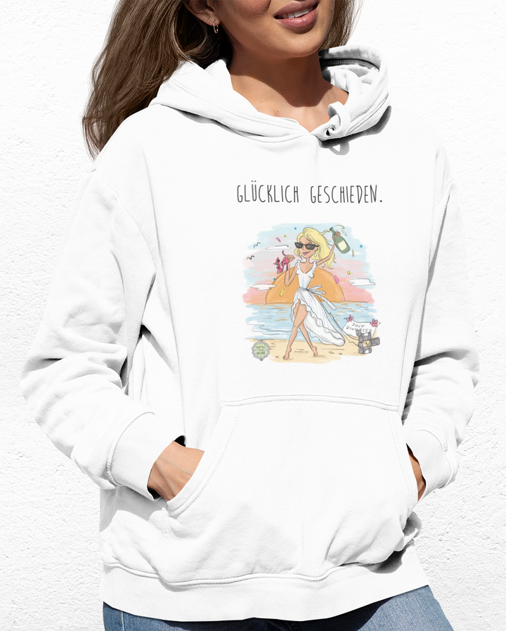 Glücklich geschieden  - Unisex Organic Hoodie