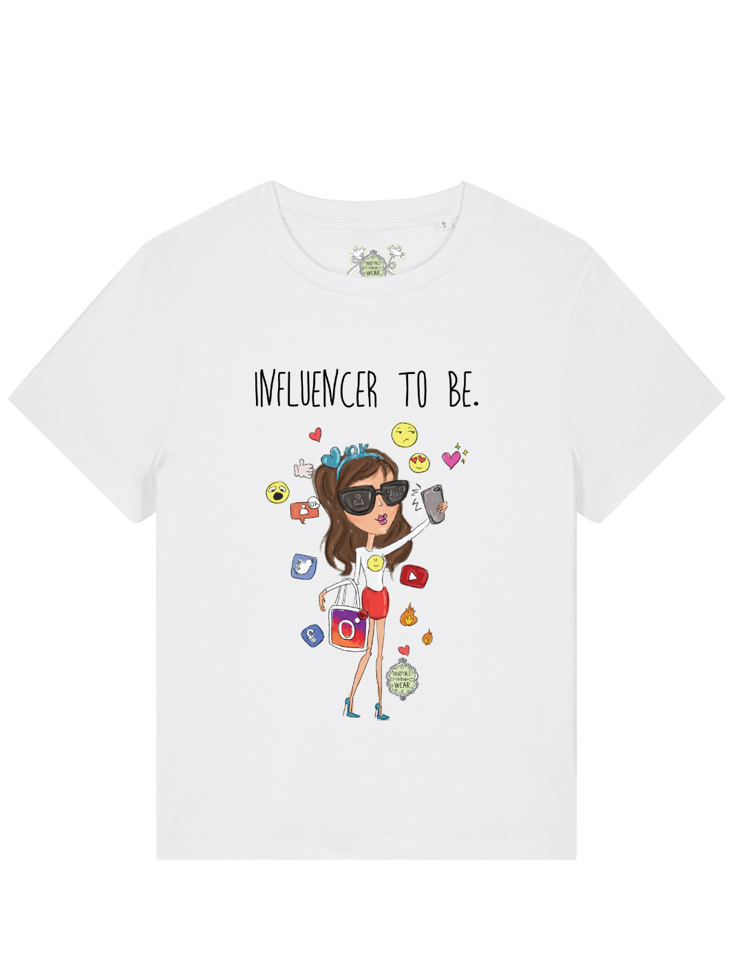 INFLUENCER TO BE  - 100% Bio, Premium T-Shirt