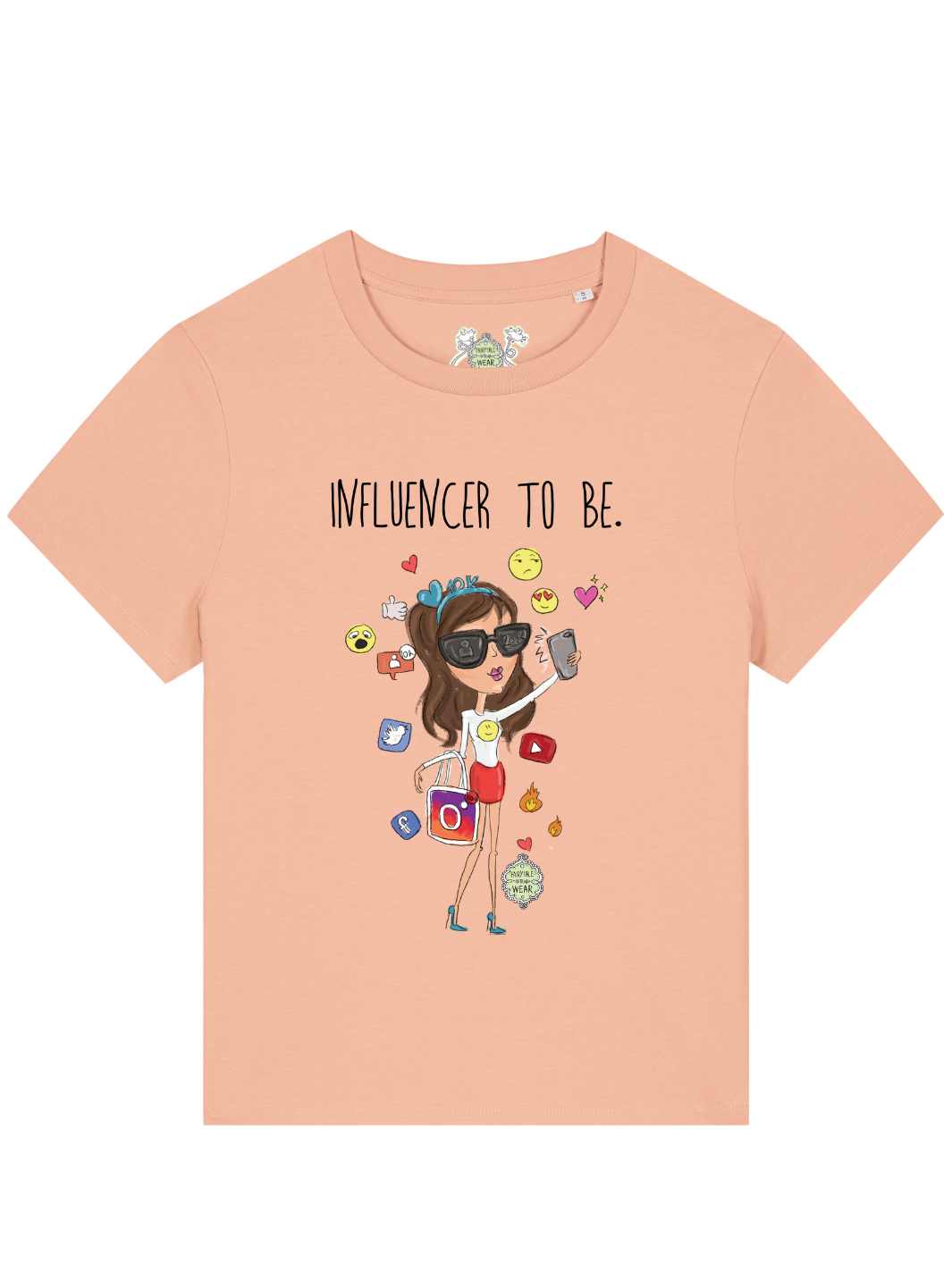 INFLUENCER TO BE  - 100% Bio, Premium T-Shirt