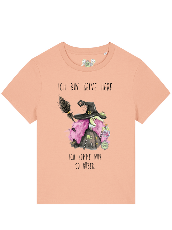 ICH BIN KEINE HEXE, ICH KOMME NUR SO RÜBER  - 100% Bio, Premium T-Shirt